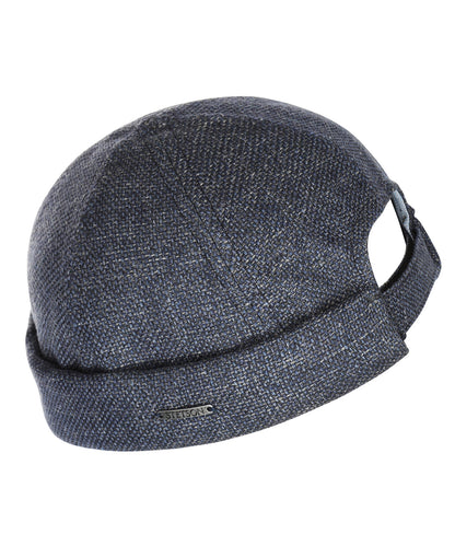 Stetson Docker Schurwolle/Leinen | Blau