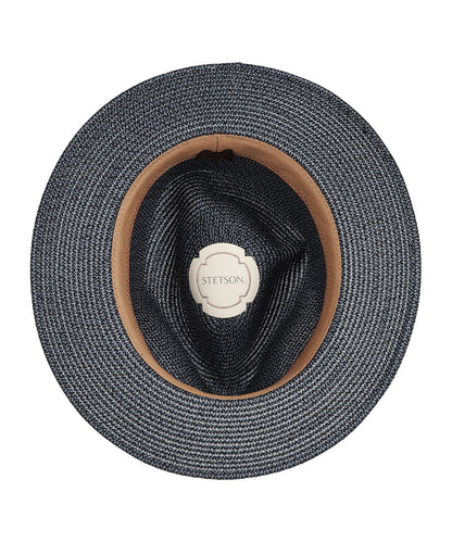 Pavelo Toyo Traveller Strohhut | Marineblau