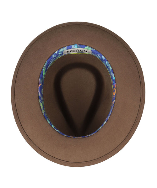 Soft Felt Fedora Hoed | Midden Bruin