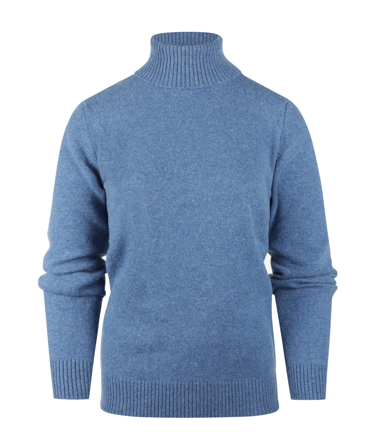 William Lockie Women's Collar Lambswool | Blue