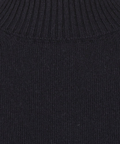William Lockie Women's Collar Lambswool | Navy