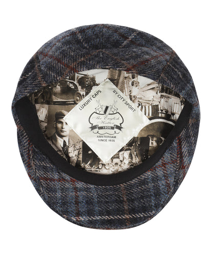 Klassieke Cap | Blauw Ruit