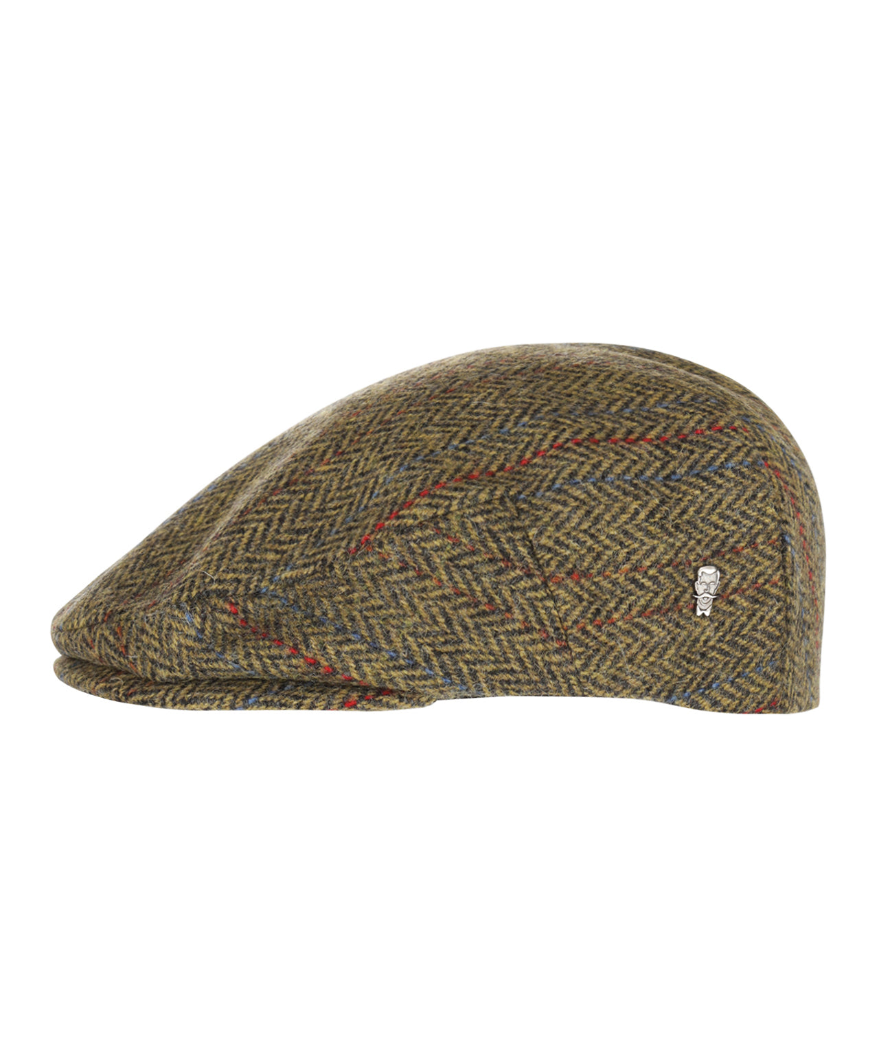 Klassieke Cap | Bruin Herringbone