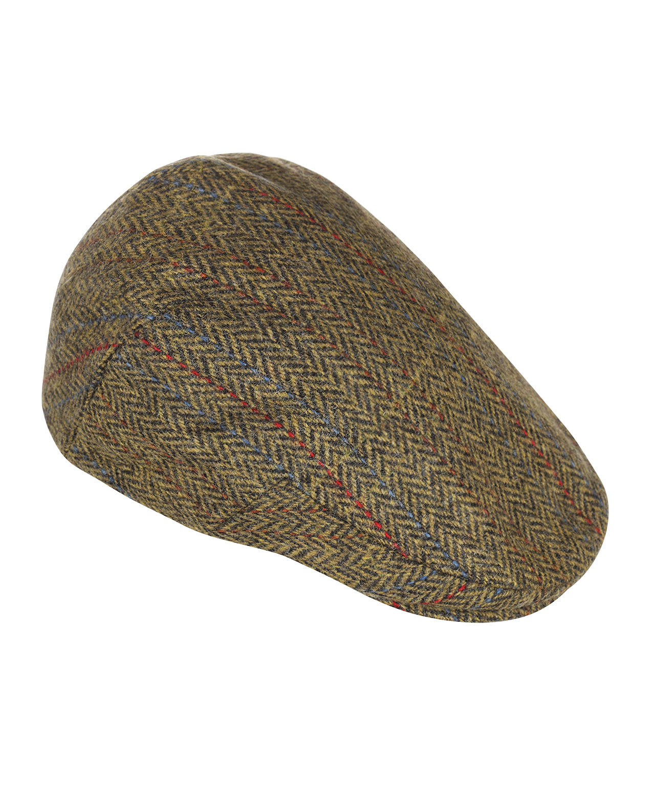 Klassieke Cap | Bruin Herringbone