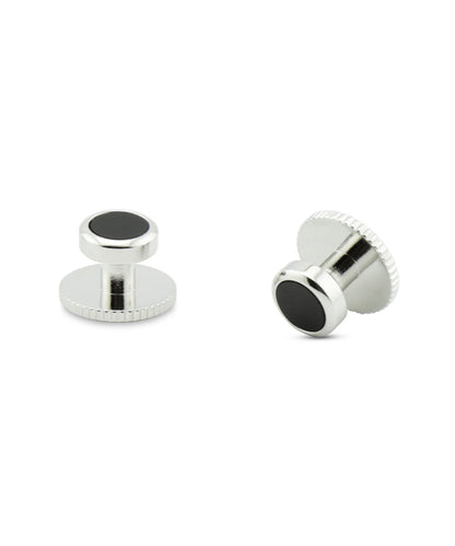 Dress Studs per set 5 stuks | Zilver Zwart