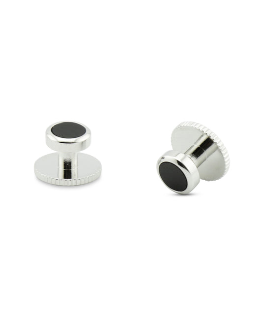 Dress Studs per set 5 stuks | Zilver Zwart