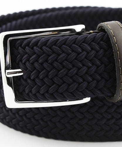 Gevlochten Riem | Navy