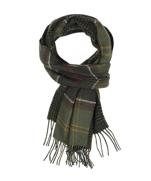 Barbour Sjaal Dramside Reversible | Groen