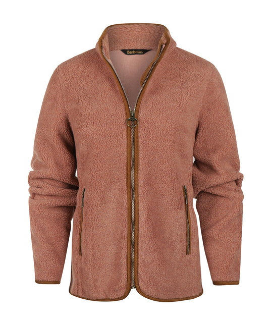 Dames Laven Fleece Pullover | Vintage Pink