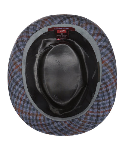 Trilby Hoed Ruit | Blauw Rood Ruit