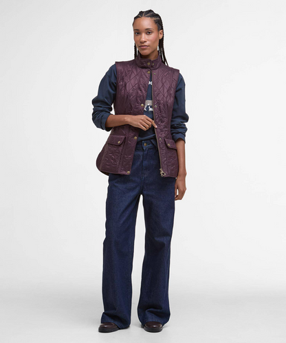 Barbour Ladies Wray Quilted Gilet | Pink