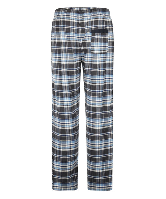 Pyjama  broek flannel | Blauw Tartan