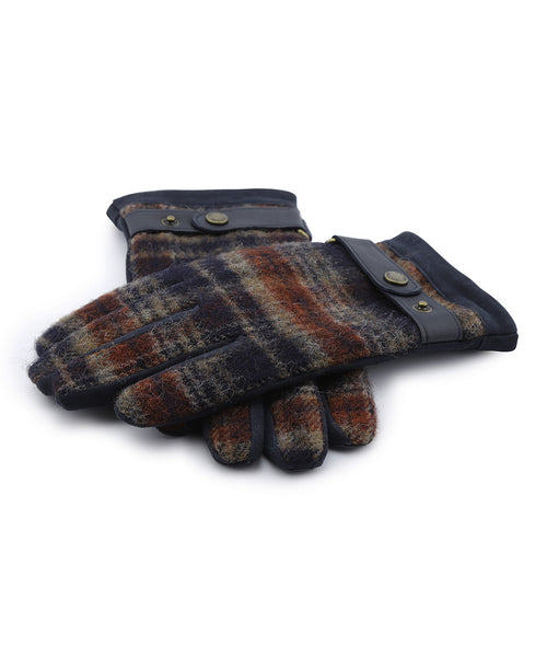 Stetson Gloves Goat Suede/Wool | Navy