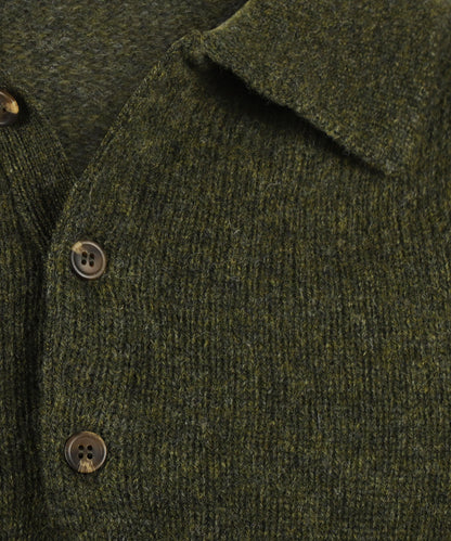 Harley of Scotland Polo-Pullover | Grün