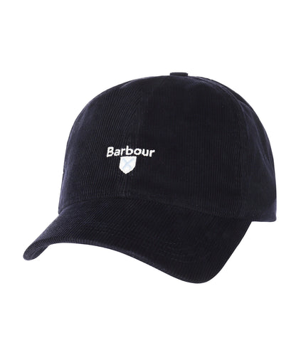 Barbour Bayfield Cord Cap | Navy Blue