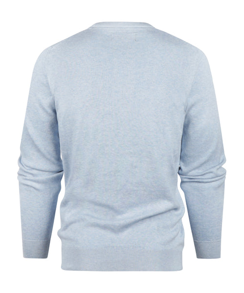 Barbour Pima Cotton Crew Neck | Blauw