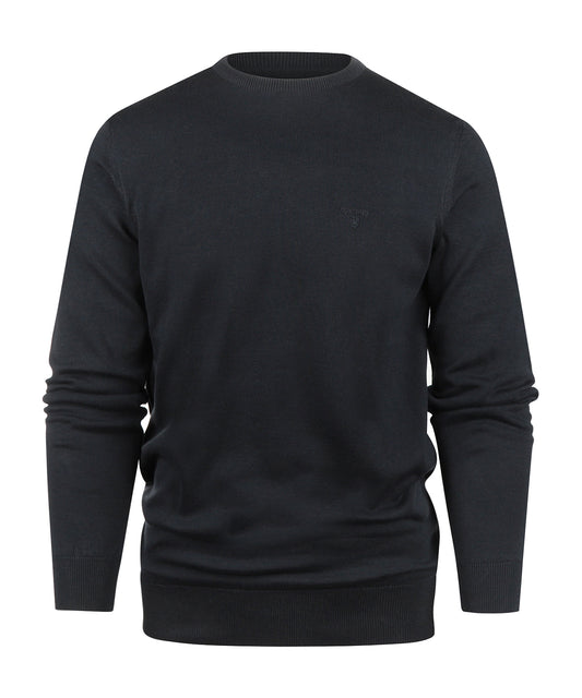 Pima Cotton Crew Neck | Navy