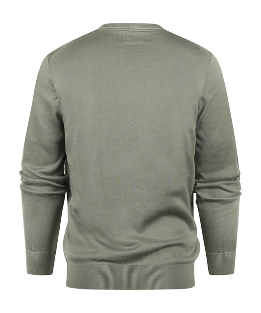 Pima Cotton Crew Neck | Agave Green