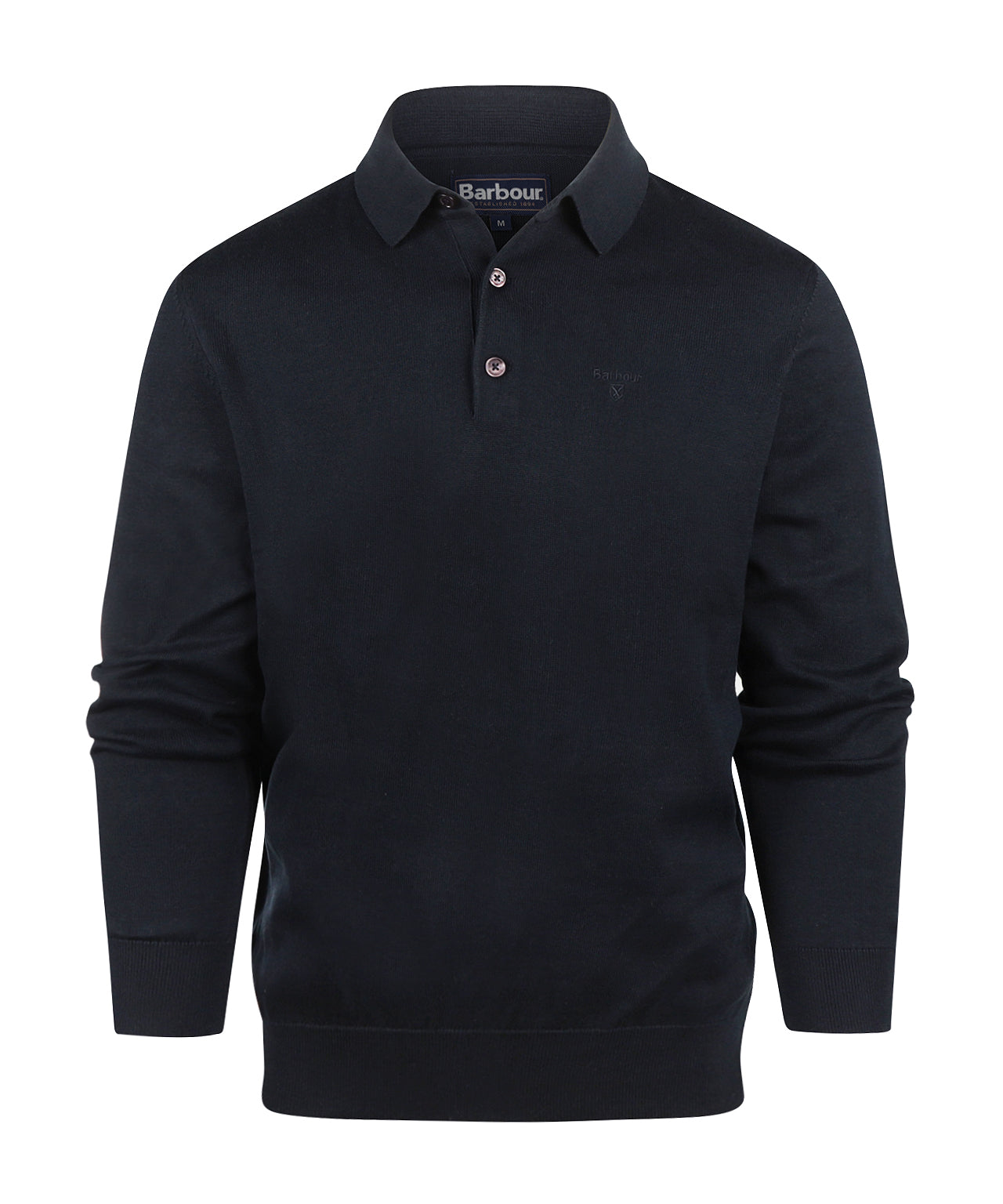Pima Cotton Knitted Polo | Navy