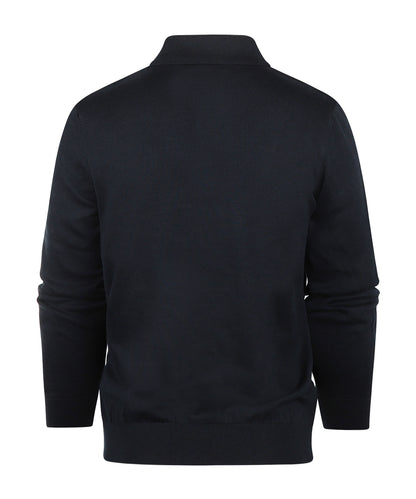 Pima Cotton Knitted Polo | Navy