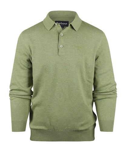 Barbour Pima Cotton Knitted Polo | Green