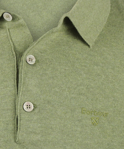 Barbour Pima Cotton Knitted Polo | Green