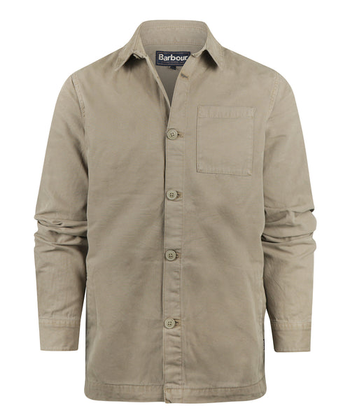 Barbour Regular Washed Overshirt | Groen