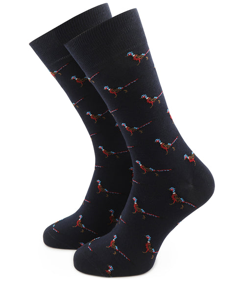 Barbour Mavin Socks | Navy Blauw