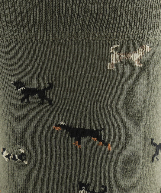 Mavin Socks | Mid Olive Dog