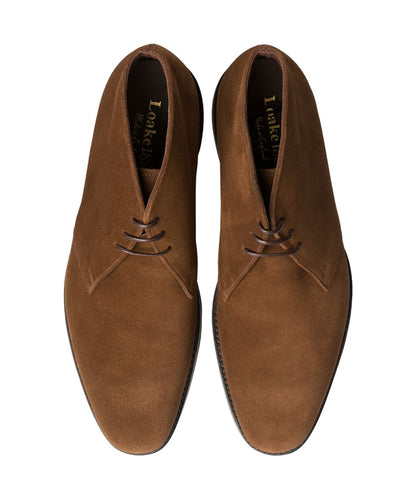 Loake Pimlico Chukka Suede Boot | Brown