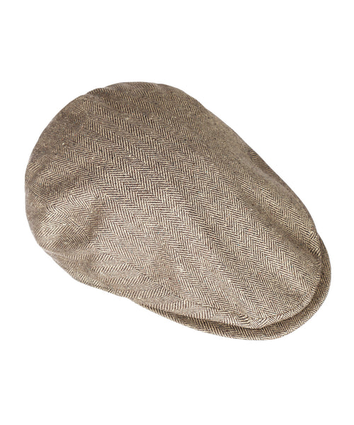 Klassieke Cap 100% Zijde | Bruin