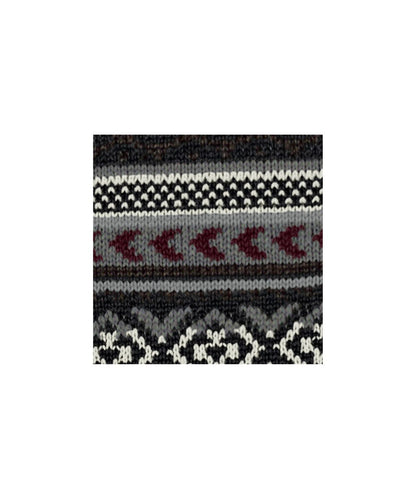 Fairisle Sok | Black design Fair Isle