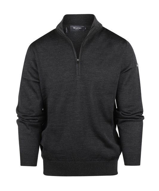 Rits Pullover | Donkergrijs