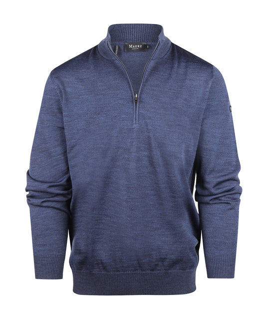 Rits Pullover | Denim