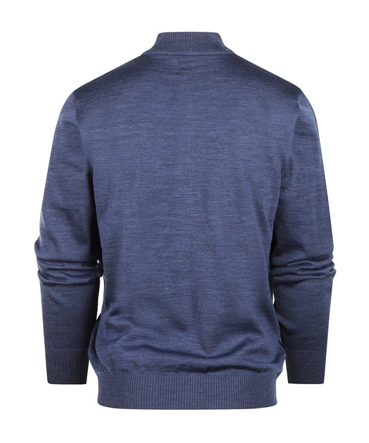 Rits Pullover | Denim