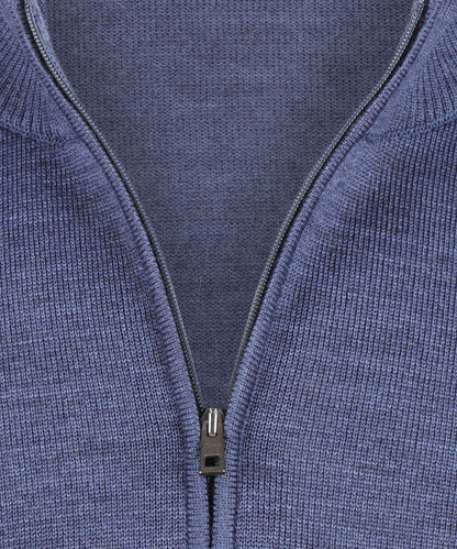 Maerz Half Zip Pullover | Blue