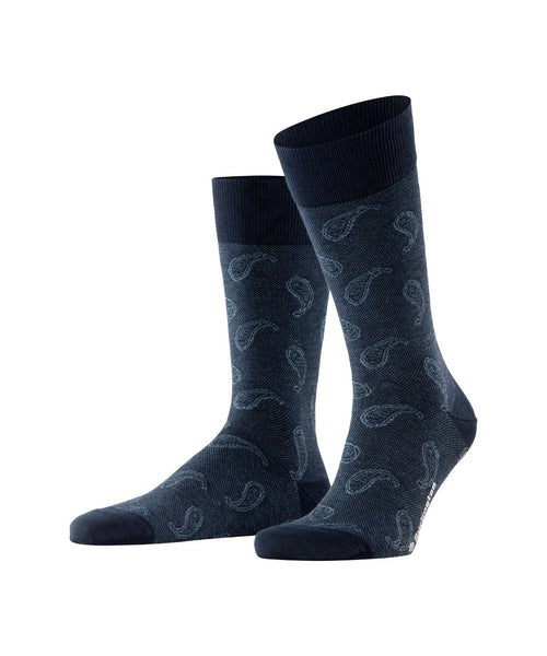 Burlington Sok Paisley | Blauw