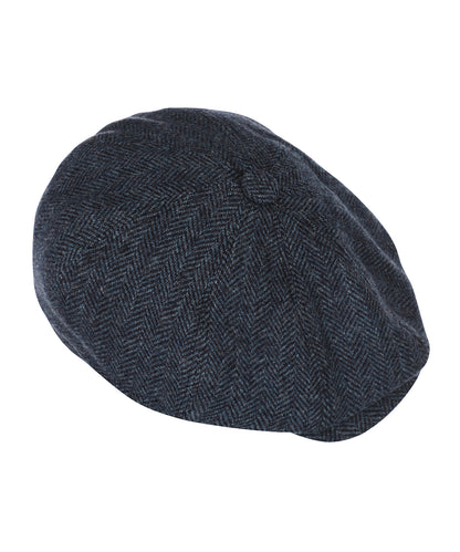 Christy Newsboy Tweed Cap | Blue