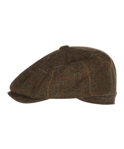 Christy Newsboy Tweed Cap | Brown