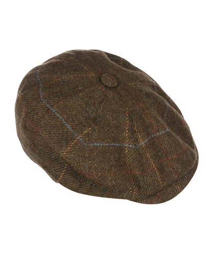 Christy Newsboy Tweed Cap | Brown