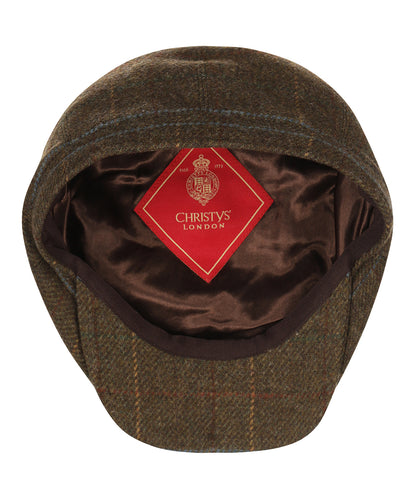 Christy Newsboy Tweed Cap | Brown