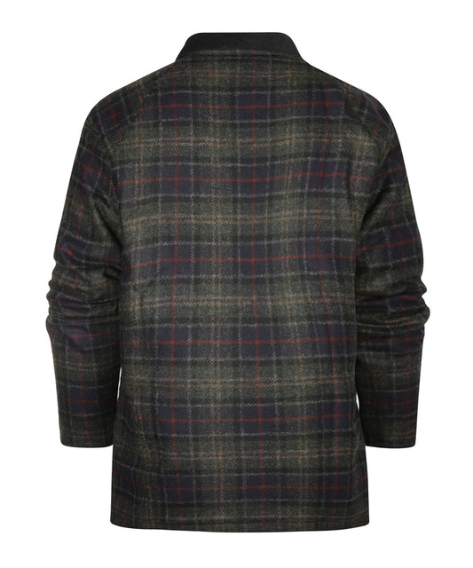 Tartan Bedale Wool Jacket | Blue Green Tartan