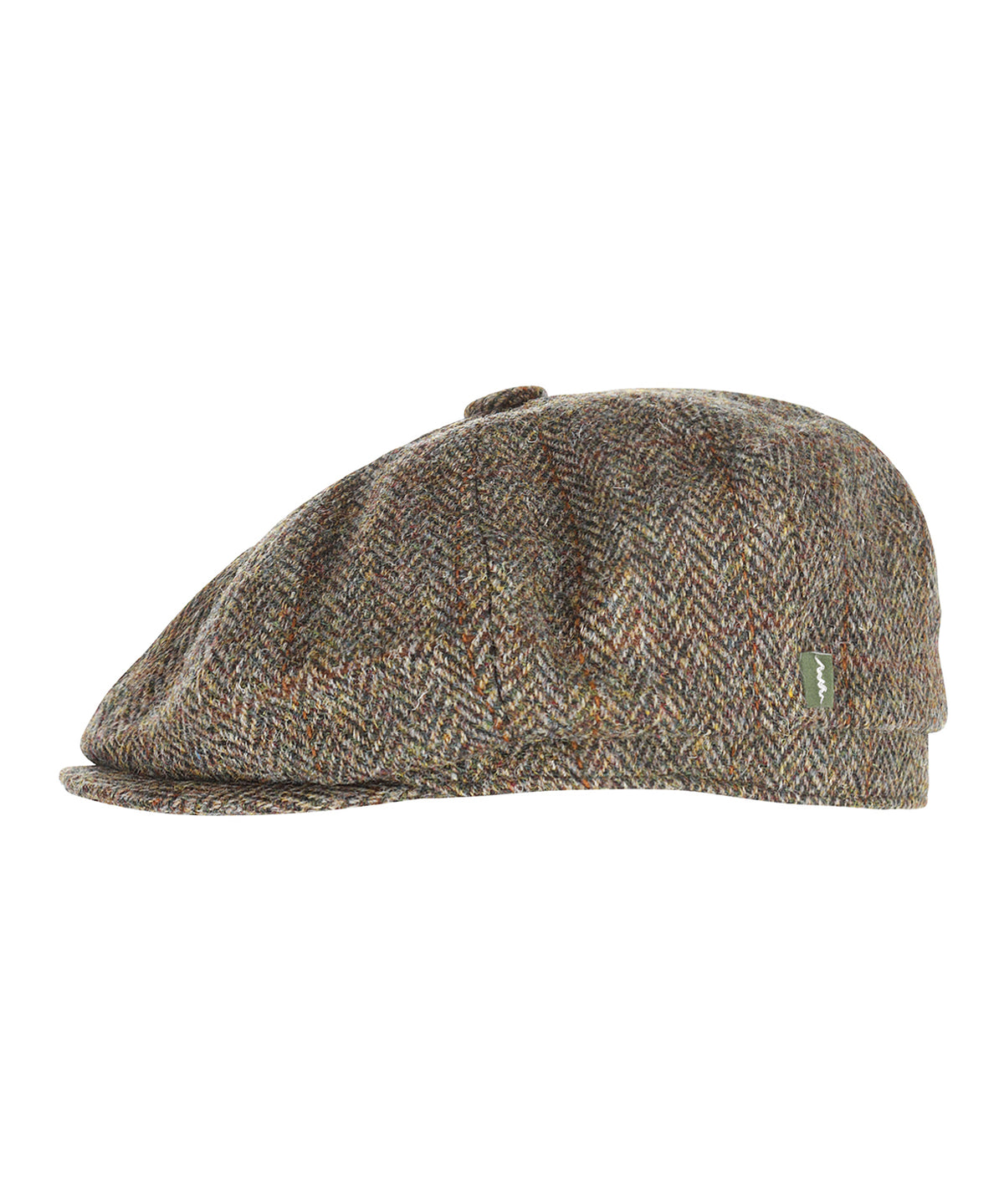 Harris Tweed Newsboy Cap | Heidegroen
