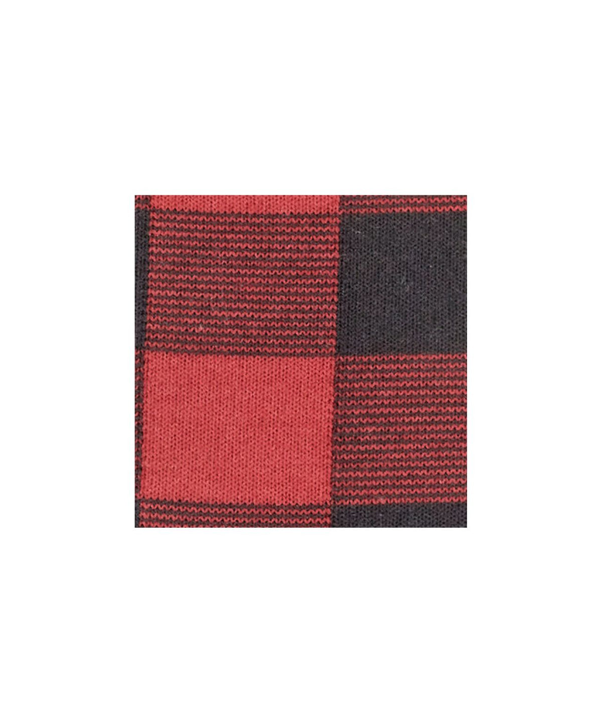 Buffalo-Check-Socken | Schwarz