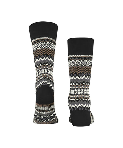 Sokken Fair Isle | Black