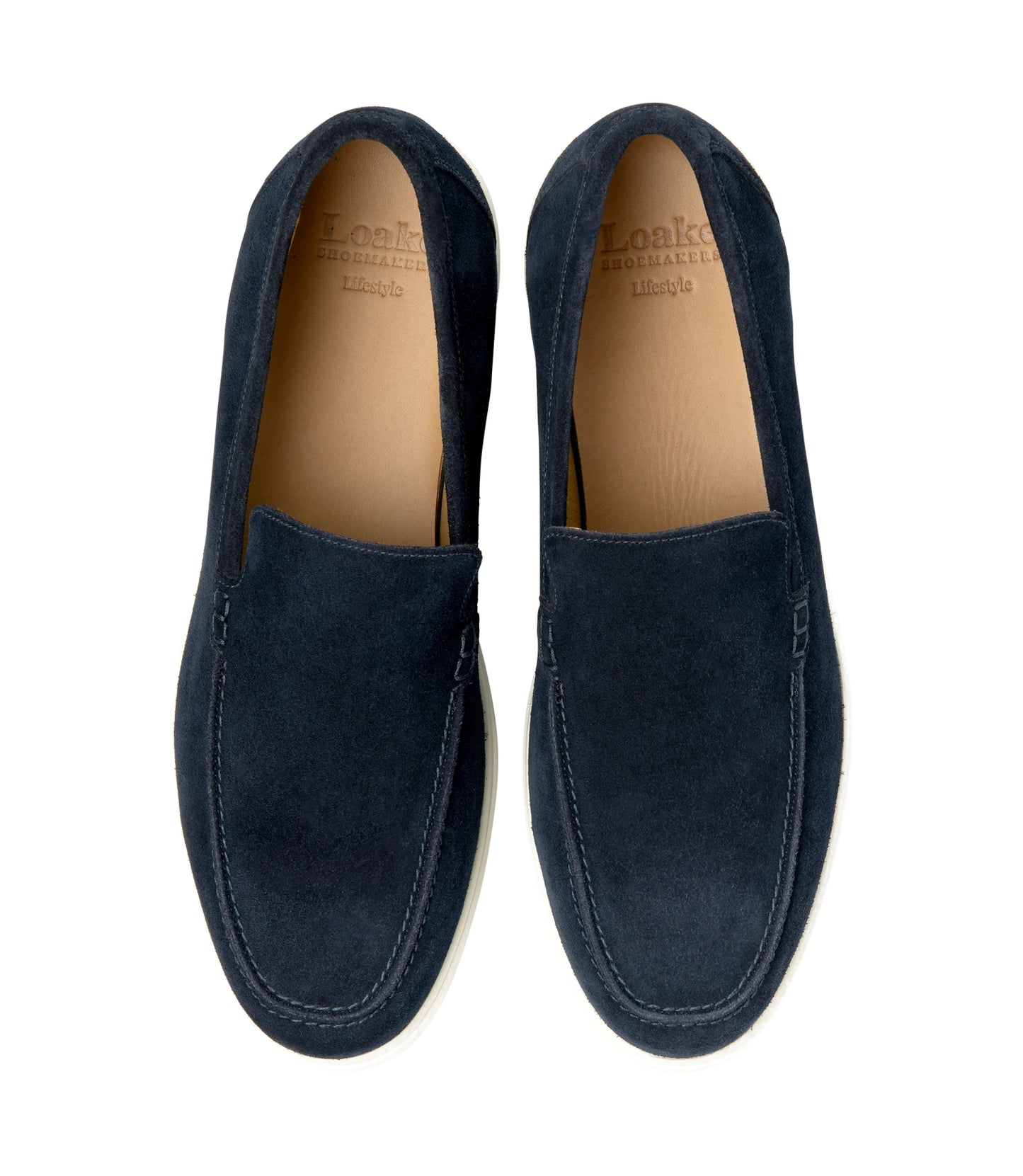 Tuscany Apron Loafer Suede | Navy