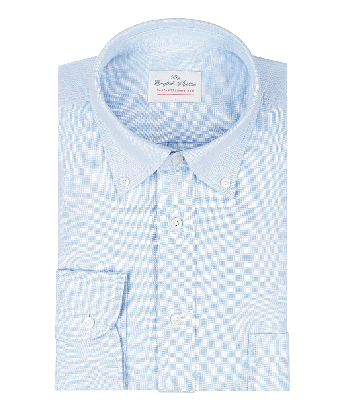 Oxford Shirt Button Down | Blauw