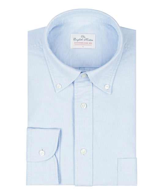 Oxford Shirt Button Down | Blauw