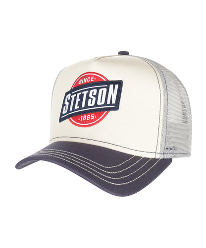 Trucker Cap Classic Point | Wit Zwart
