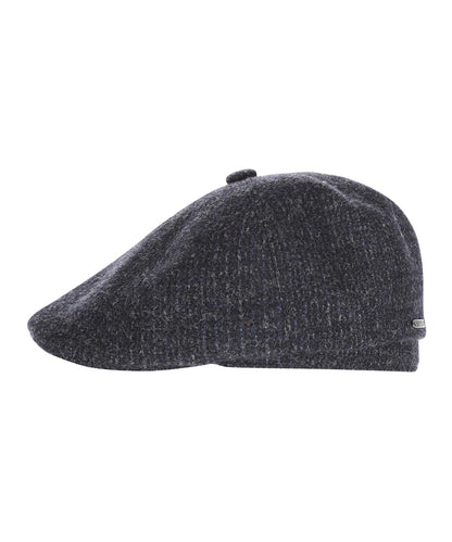 8-Panel Cap Wool | Nachtblauw melange